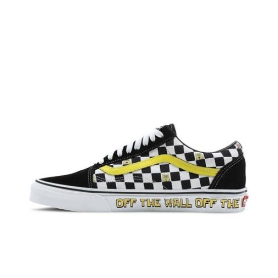 

Vans Губка Боб Квадратные Штаны x Old Skool Off The Wall VN0A38G19EK Мужская обувь EU 37 чёрный/белый