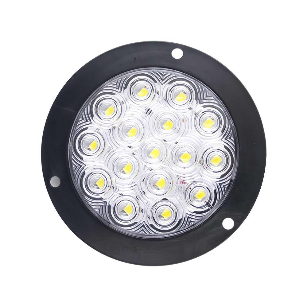 NEW 16 LED Car LED Light 12V/24V IP67 Waterproof Truck Tail Light Bright LED Tail Lights Car Accessories белый