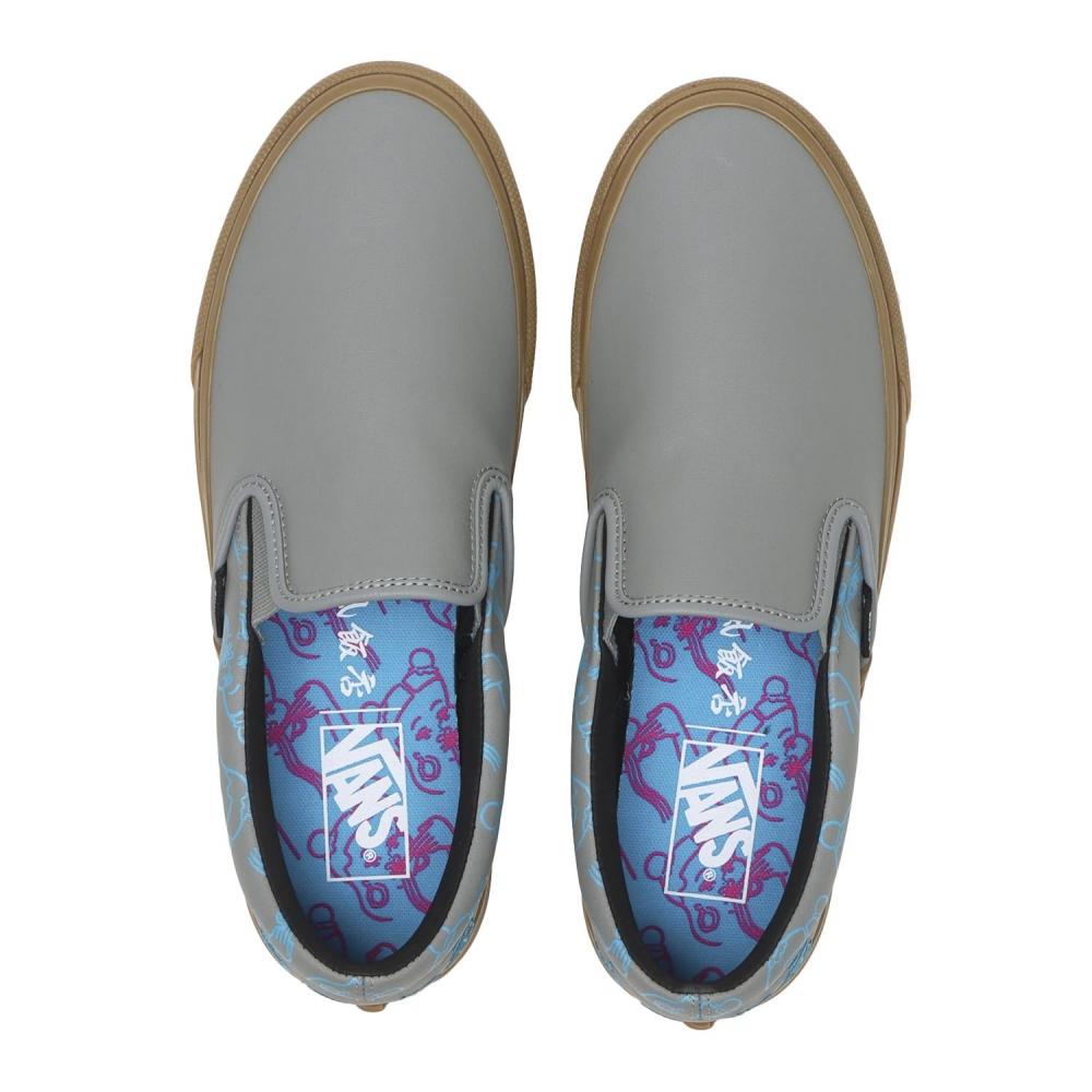 Vans Slip On Men Gray Gum V98cf