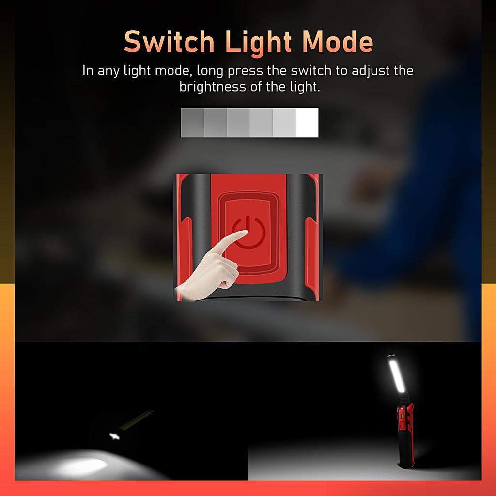 WINDFIRE LED Work Light, High Brightness, 800 Lumens, Work Light,