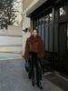 2024 Vintage Faux Fur Fluffy Lapel Coat for Women - Warm Autumn/Winter Top