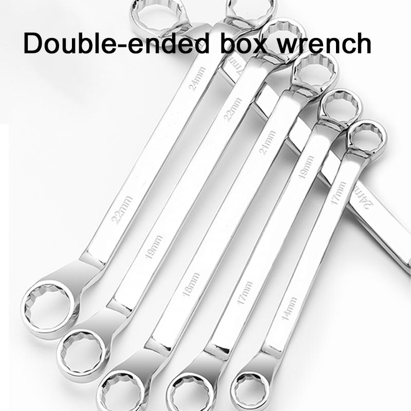1 Pcs Box End Wrench Dual Head Double End Ring Spanner 5.5-7mm to 36-41mm