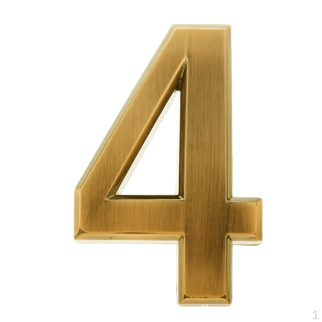 - 0-9 Door Numbers House Address Number Sign