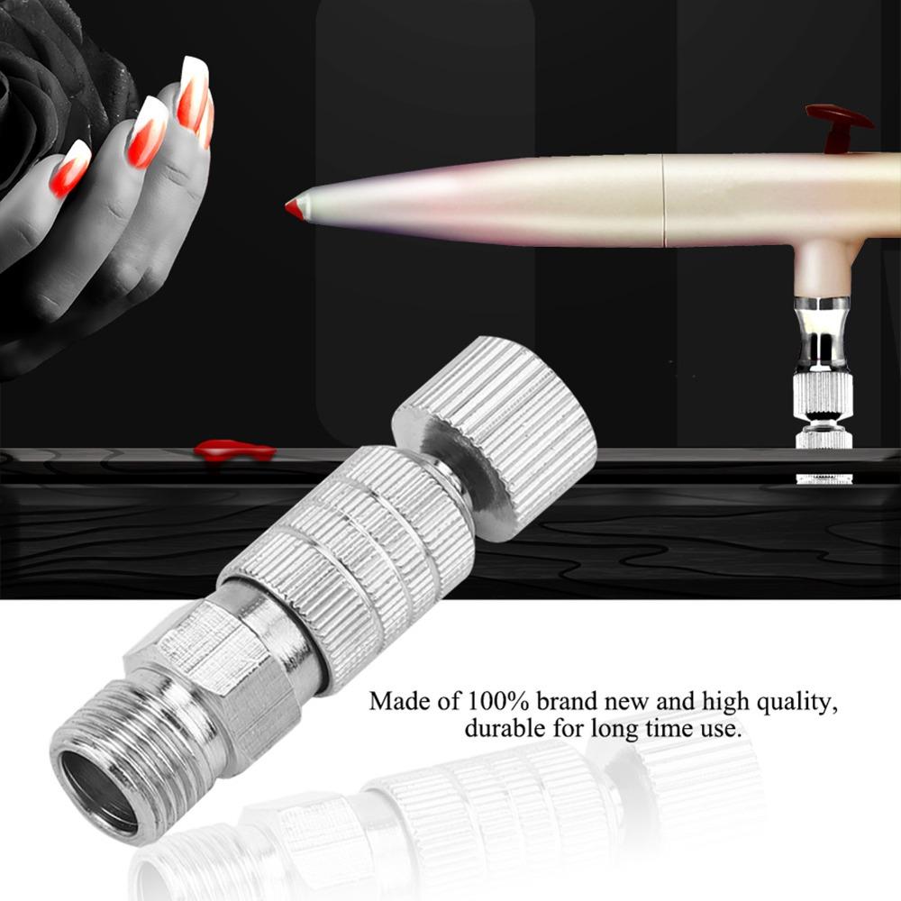 2pcs Length 38mm Quick Release Coupling Metal Quick Disconnect Coupler  Airbrush System