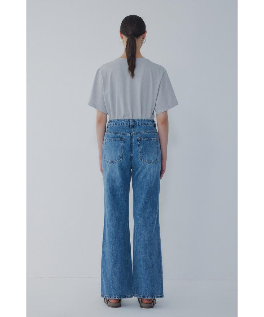 Bobeu Loose Fit Bootcut Denim Pants_Blue 7156255001