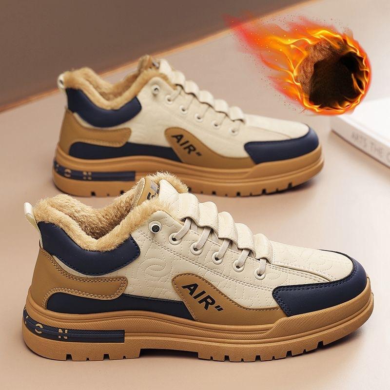 Brand Men's Sneakers High Quality Running Shoes for Men Comfortable Lace Up Flat Shoes Winter Outdoor Mens Tennis Shoes 2025 New