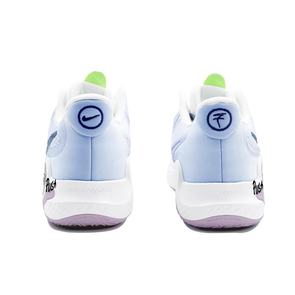 Nike KD Trey 5 IX Deep Sea Fantasy Mid Top Vintage Basketball Shoes Unisex Blue Purple DJ6922-100(Team-)-Random Packaging Bags
