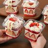 Baking Dessert Packaging Box with Spoon
