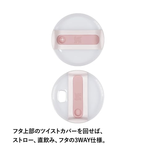 STANLEY H2.0 Vacuum Quencher, 0.88L, Rose Quartz 2.0, Insulates, Durable, with Straw, Perfect for Summer, Outdoor Activities, Dishwasher Safe, Warrant