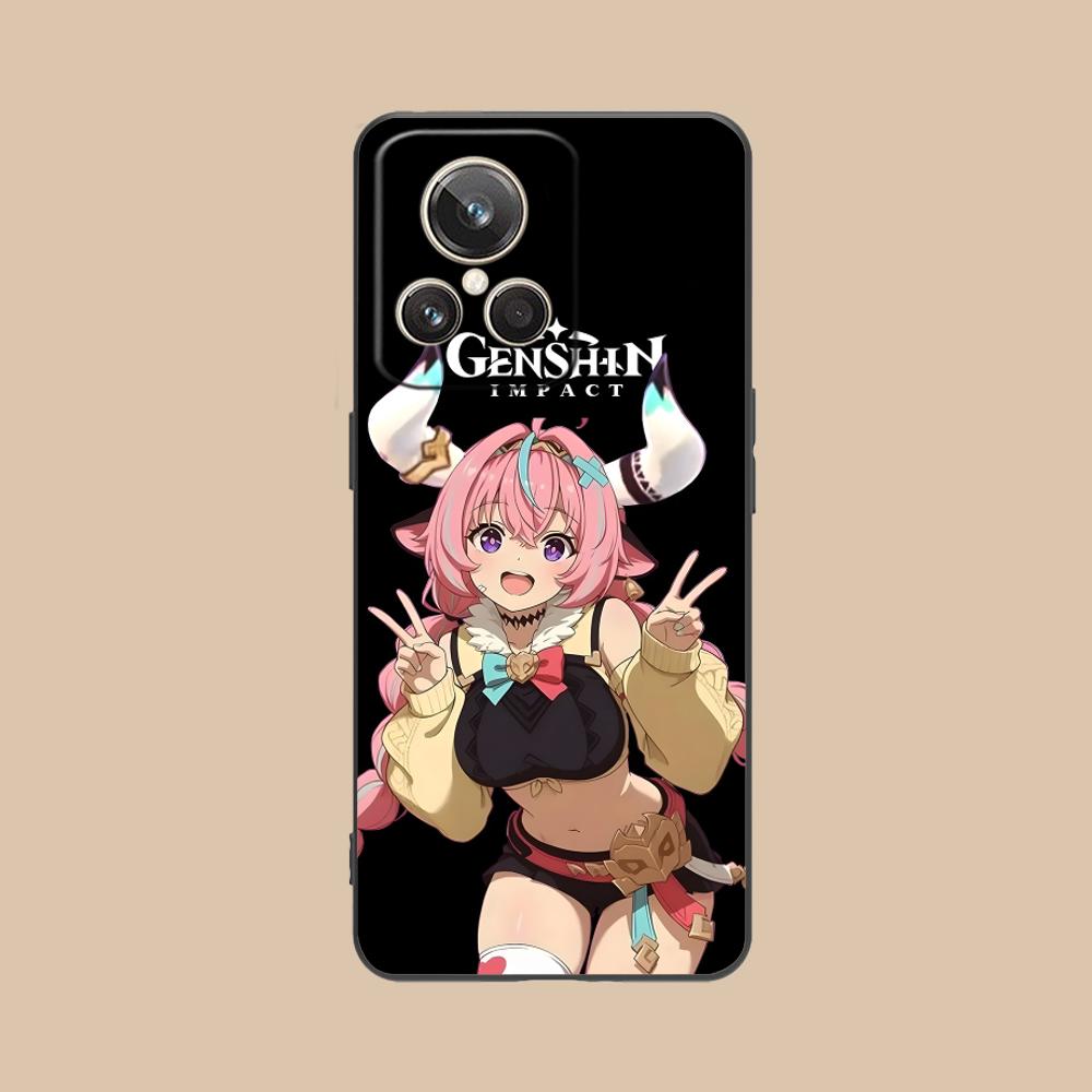 Game GI Varesa Matte TPU Mobile Phone Case for Realme 15 14 13 12 11 10 9 Pro Plus T i Lite 5G Colorful Printing Cover