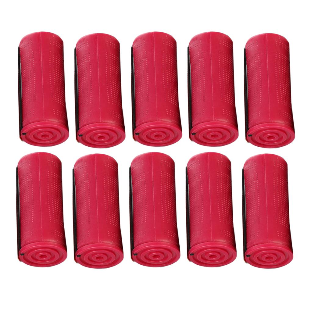 

Набор из 6 парикмахерских бигуди, простое использование, яркие цвета в ассортименте, бигуди для волос, уникальный дизайн для коротких и средних волос 10pcs