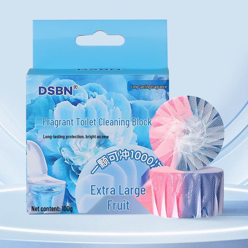 

Newcomer Exclusive: Toilet Bowl Cleaner Block - Single Pack, Deodorizing & Whitening, Free Shipping