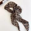 Boho Scarf Belt Leopard Print Women Neckerchief Trendy Hair Band Head Wrap