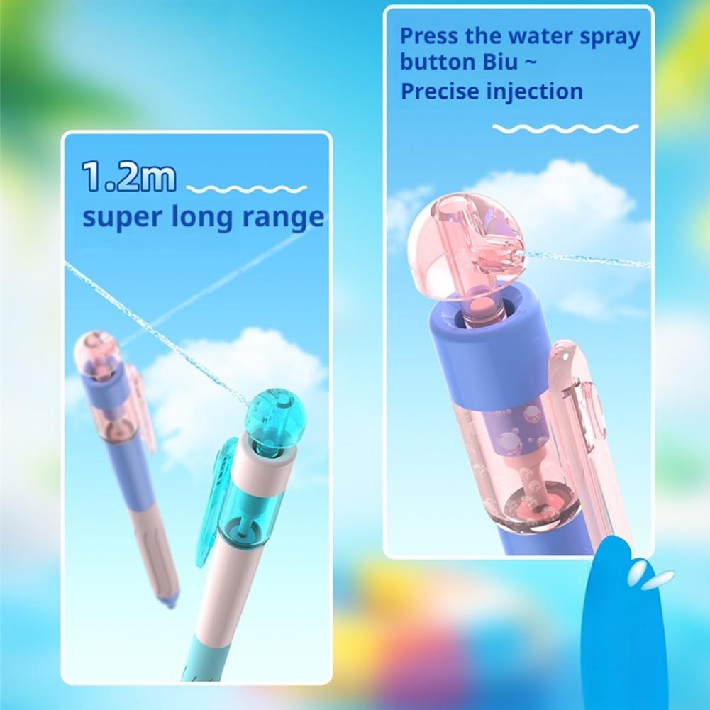 New Twist Neutral Pen Rotating Water Spray Pen High Decompression Value Tricky Quick-drying Pen P2P2