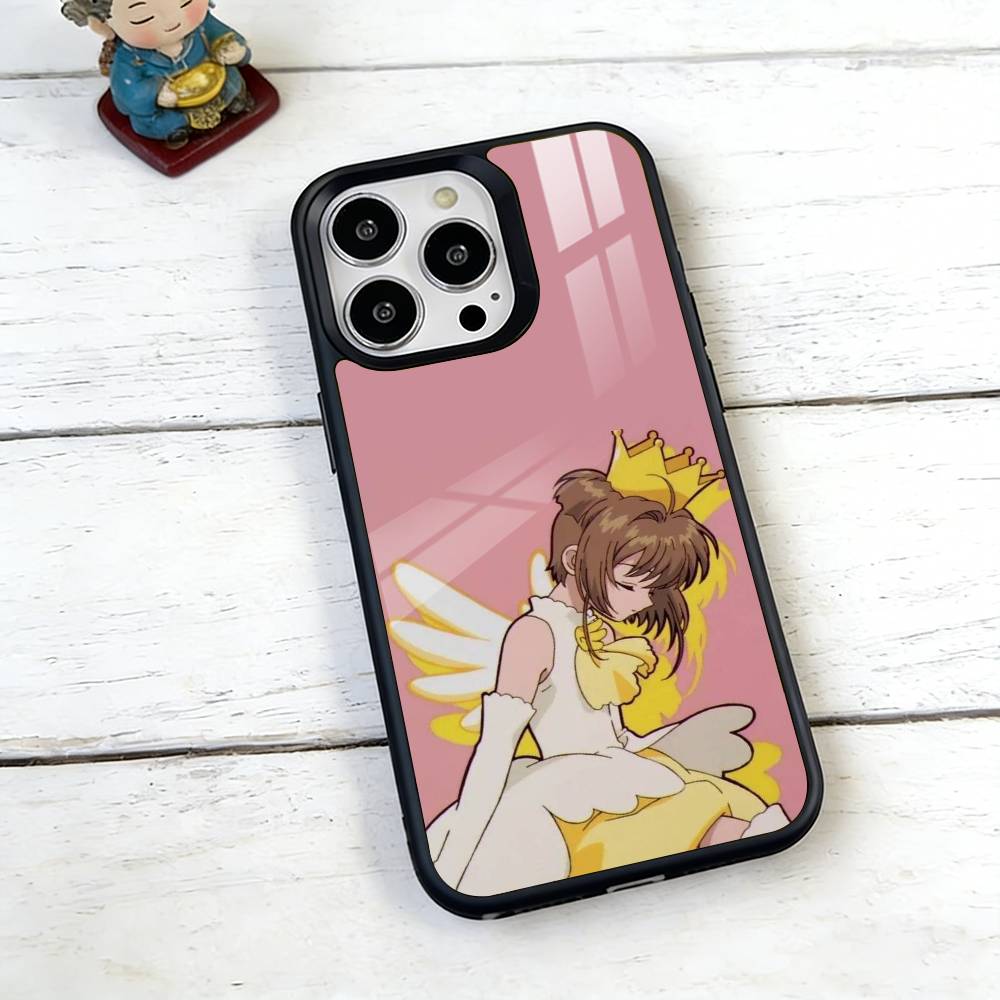 CardCaptor Sakura Anime Phone Case For iPhone17,16,15,14,13,12,11 Plus,Pro Magnetic For Magsafe Wireless Charging