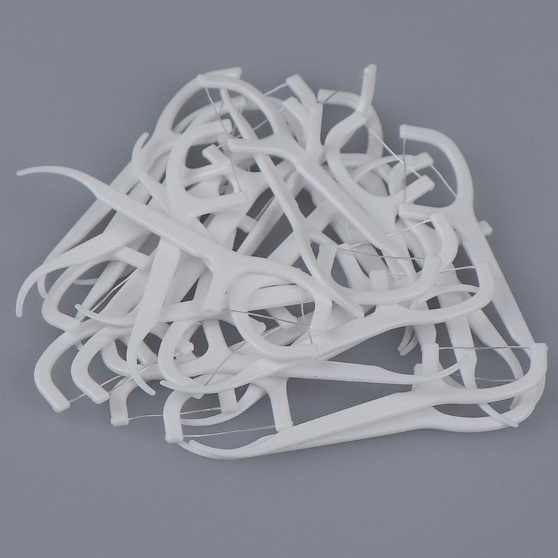 30/50/100*Dental Floss Flosser Picks Teeth Toothpicks Oral Care Tooth Clean