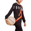 Jordan Color Block Large Logo Pullover T Shirt Black Kids' JD2032204GS-001