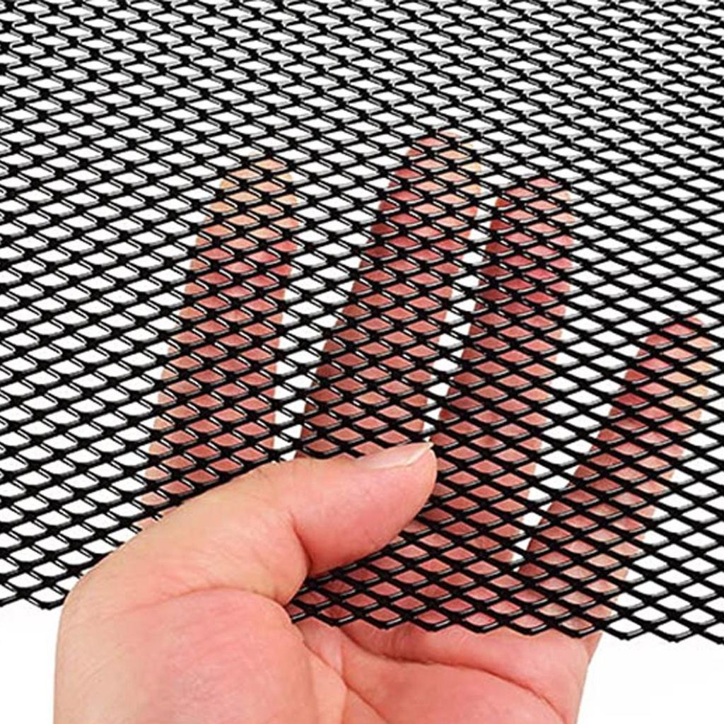 Universal Aluminum Mesh Car Radiator Grille Front Bumper Modified Mesh Sheet Car Exterior Protection Accessories