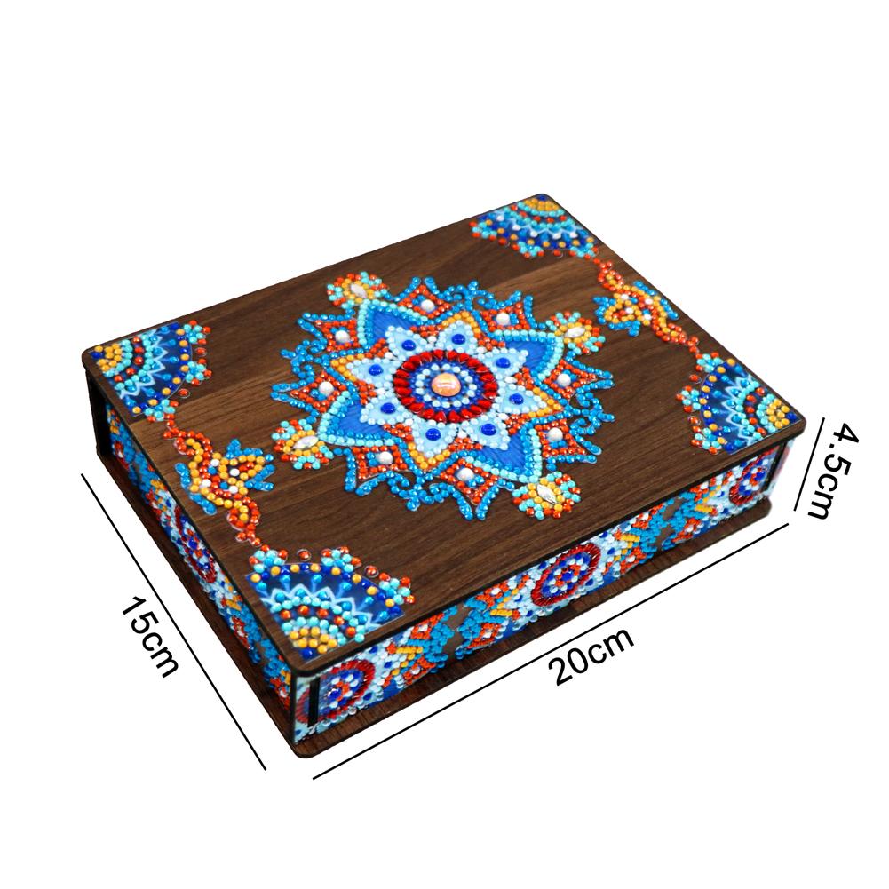 5D DIY Special Shaped Diamond Painting Jewelry Box Storage box Diamond Mosaic Embroidery Kits Christmas Container Home Decor