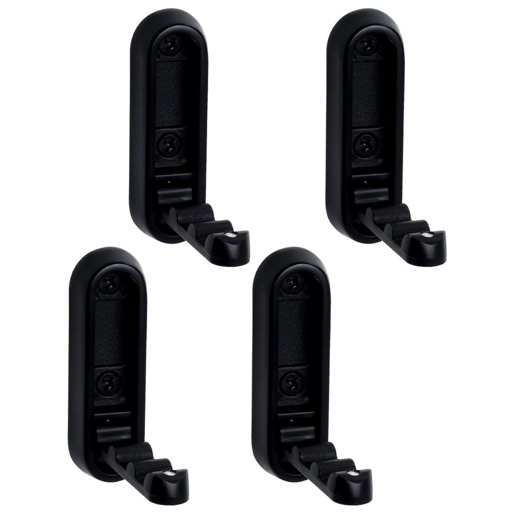 4Pcs Retractable Wall Hooks for Bathroom & Closet Space Saving Folding Hooks Functional & Stylish Hook for Keys & Hats