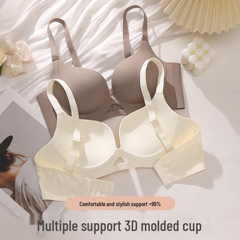 Douyin Seamless Wireless Lift Bra for Women's Smaller Chest