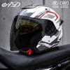 DOT 3C Certified 3/4 Motorcycle Helmet Men Women Full Season Use UV Protection Open Face Off-Road Riding