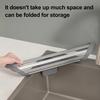 Kitchen Sink Water Filter Rack Stable Triangular Structure Strong Load-bearing Multi-purpose Foldable Sink Storage Rack