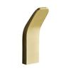 1Pc Fashion Hole-free Black Clothes Hook Space Aluminum White Clothes Hook Wall Hanging Wall Bathroom Coat Hook Single Hook