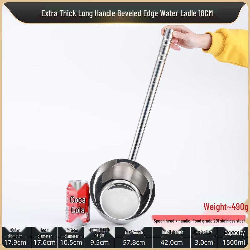 Extra Long Handle Kitchen Ladle