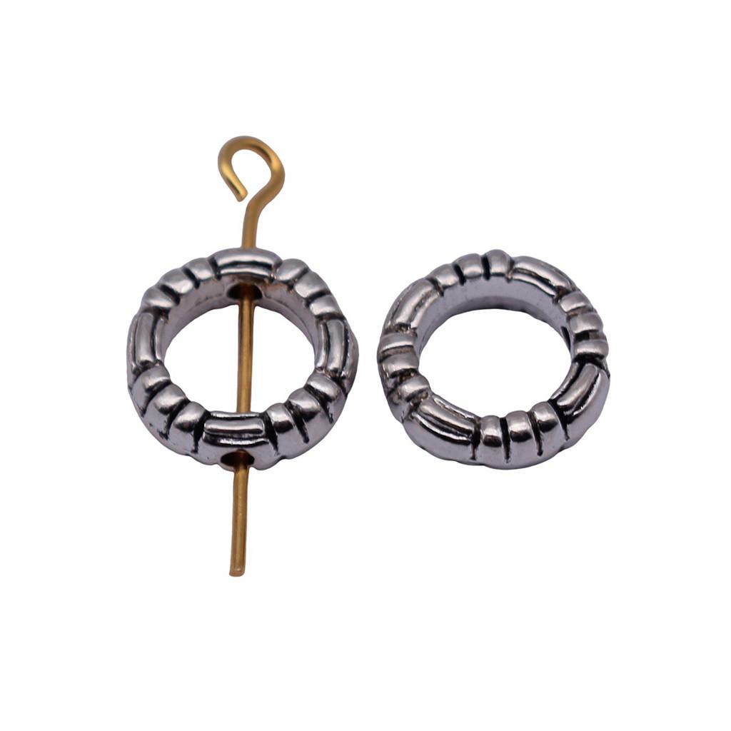 Openwork Beads Mini Hole Geometric Frames For Minimalist Jewelry Components