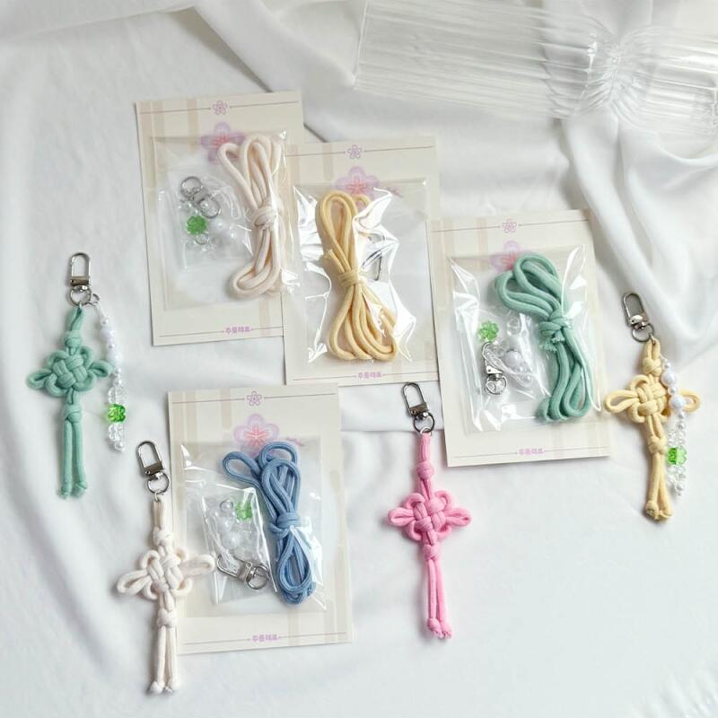 12 Llaveros Tradicionales de Nudo Dongsimgyeol (Opciones 1-6)