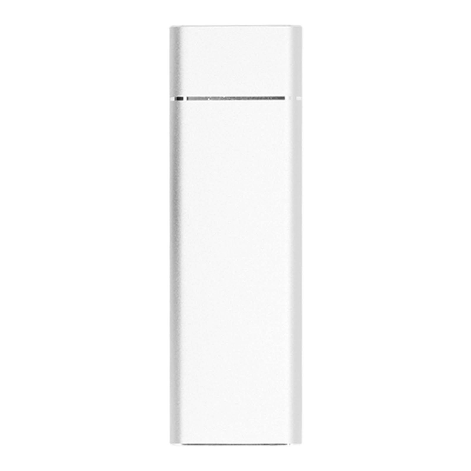 

Корпус USB C SSD M.2 NGFF Высокоскоростная передача данных USB3.0 5 Гбит/с USB 3.1 10 Гбит/с Type C Metal SSD серебряный