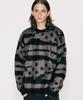 VASTIC Flag Brush Knit_Black/Charcoal