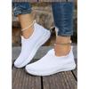 Women's Sneaker Loafers Tennis Femimino Ladies Slip On Breathable Sports Shoes Designer Barefoot Shoes Ballet Flats
