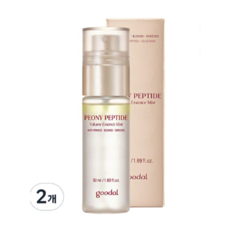GOODAL Peony Peptide Wrinkle Care Essence Mist Set 50ml x 2