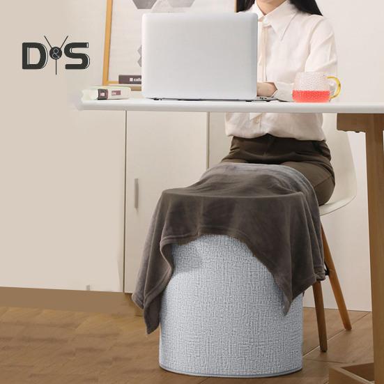Under Desk Foot Warmer Portable Personal Space Heater Fully Enclosed Heating Quiet Leg Warmer for Winter Office Home Use