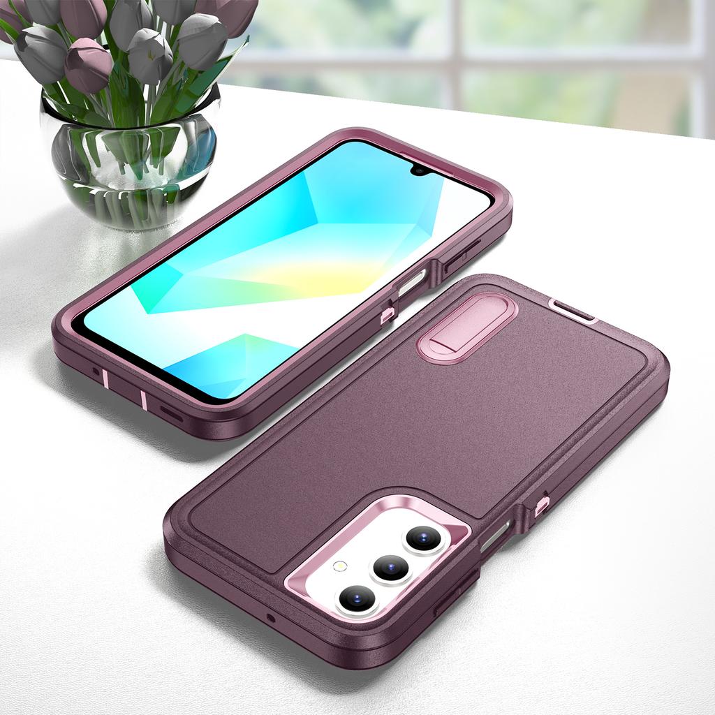 For Samsung A17 5G 4G Fall Protection Hard Armor Case for Samsung Galaxy A17 5g Galaxya17 A 17 Kickstand Phone Cover