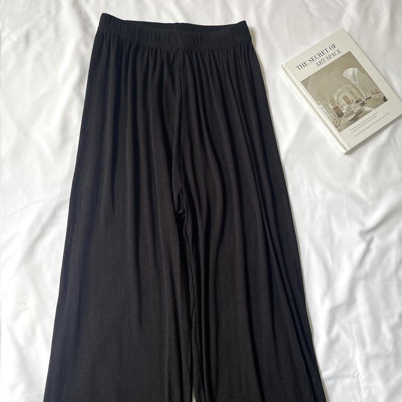 Ladies' Summer Modal Pajama Shorts - Solid Color, Casual, Loose-Fit Home Wear