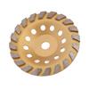 Grinding Disc   Row Rust Resistance Smoothly Cutting Grinding Wheel with Washer ID 22MM Gold