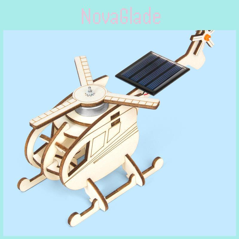 Science Experiment Diy Solar Powered Airplane Stem Educational Kit For Children