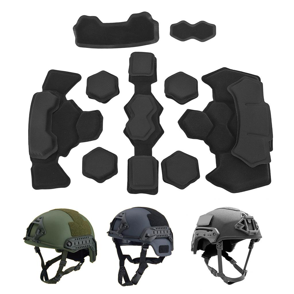 Helmet Padding Kit Pad Protective Mat Motorcycle Bike Cushions Waterproof