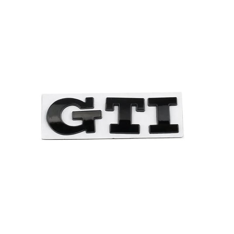 2026 New For VW VOLKSWAGEN for Volkswagen VW Metal GTI Logo Car Rear Trunk Emblem Side Sticker Golf 4 5 6 7 8 Polo Jetta Tiguan