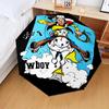 Cowboy Horseback Luke Umbrella Folding umbrella, automatic umbrella 8-Frame for Travel, camping Use Gift for Halloween Christmas