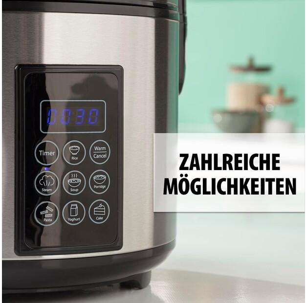 Rice Cooker Tristar RK-6138, Digital with Steamer Function