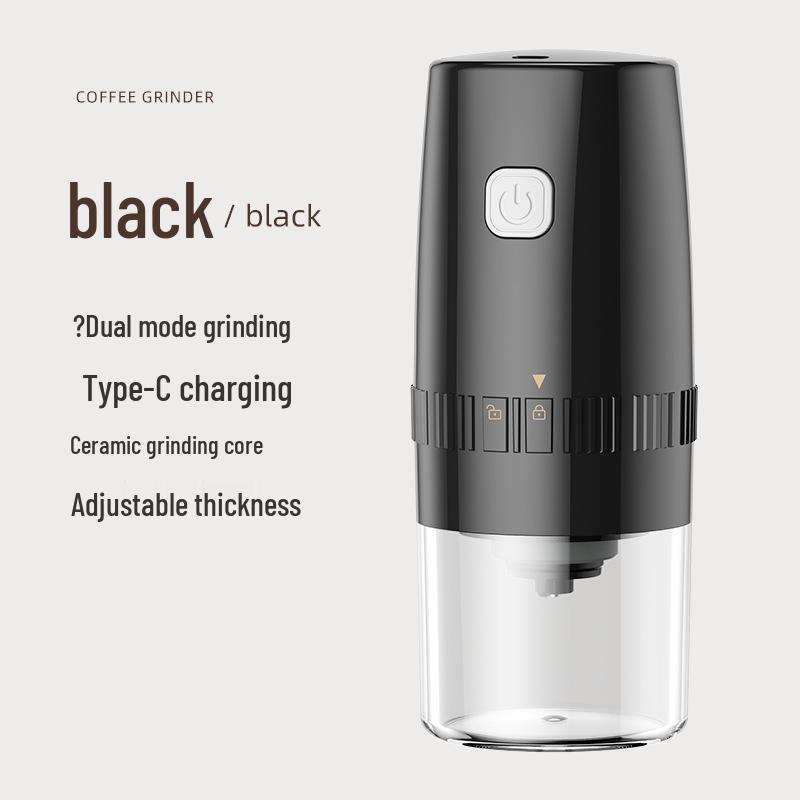 Electric Household Hand-Crank Coffee Grinder: Manual and Automatic Italian Coffee Bean Grinder
