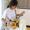 Langlebiger Gitarrengurt Verstellbarer Ukulelengurt Musikinstrument Halsgurt Gitarrenzubehör