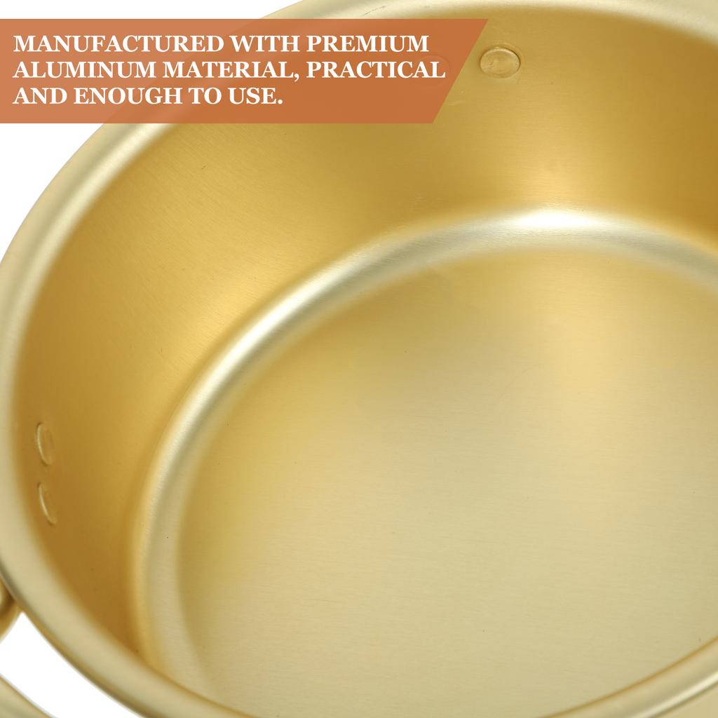 Instant Noodle Pot Gnocchi Pasta Aluminum Double Handled Stock Milk Small Hot Ramen Cookware Cooking Korean