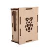 Wooden Case High End Imported Unassembled Outer Box That Can Add Heat Sink for RasPi 4 Model B Protection