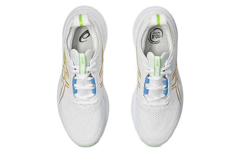 ASICS Gel-Nimbus 26 White Waterscape Lime