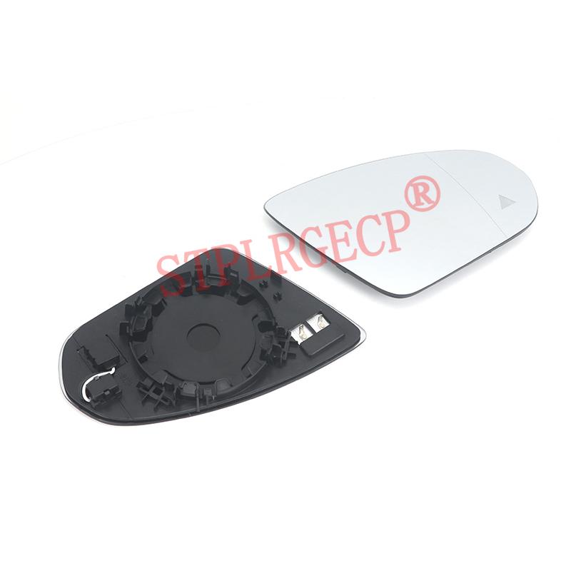 For Mercedes-Benz A CLA W177 V177 C118 X118 -Present Blind Spots Left Right Door Side Wing Mirror Glass Heated Rear View